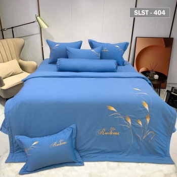 Bộ chăn ga gối Solid ST404